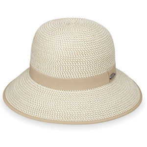 The Hat Shop Ladies Wallaroo 'Darby' Sun Hat UPF50+ Taupe