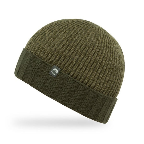 The Hat Shop Sunday Afternoons Merino Wool Mercury Beanie Hat Woodland Green