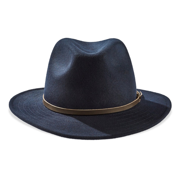 The Hat Shop Tilley Montana Wool Hat Sapphire Blue