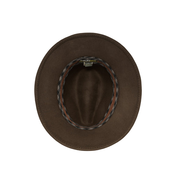 The Hat Shop Sunday Afternoons Wool Rambler Fedora Hat Olive