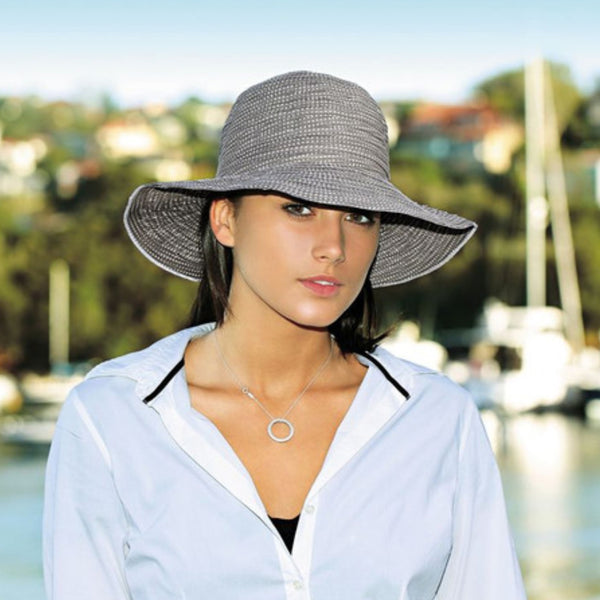 The Hat Shop Ladies Wallaroo 'Scrunchie' Sun Hat UPF50+ Lifestyle