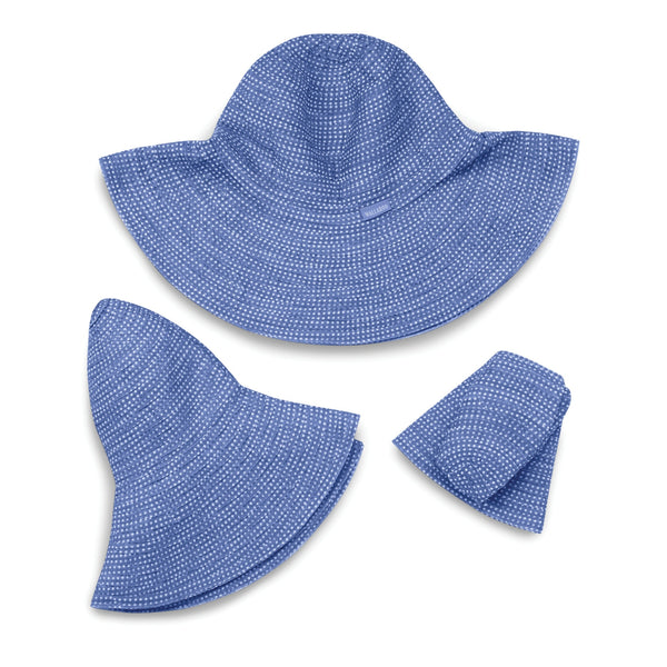 The Hat Shop Ladies Wallaroo 'Scrunchie' Sun Hat UPF50+ Packable