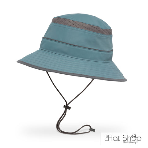 The Hat Shop Sunday Afternoons Solar Bucket Sun Hat Bluestone