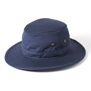 The Hat Shop Failsworth 100% Cotton Packable Traveller Hat Navy