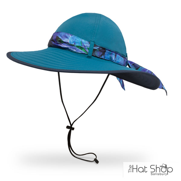 The Hat Shop Sunday Afternoons Waterside Sun Hat UPF50+ Jade